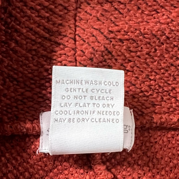 Soft Surroundings Rust Paramount Pullover Over Sized Sweater Sz S - Picture 4 of 10